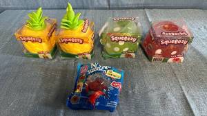 lot 2005 image: Assortment of Squeezy Toys.