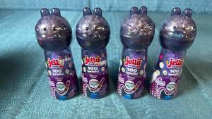 lot 2021 image: WeCool Jelly Bands Bead Bracelet Kit 100 Beads Grape Scented Lot of 4