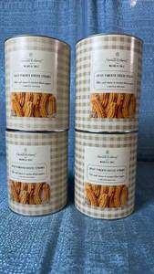 lot 2052 image: Hearth & Hand with Magnolia Table Spicy Pimento Cheese Straws 6 oz Lot of 4
