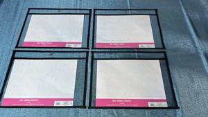 lot 2083 image: Made For Retail Dry Erase Pocket Black Holds 8 x 11 in Insert 4 Count