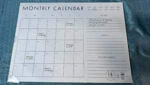 lot 2096 image: Made for Retail 18 Month Monthly Calendar 1 Count