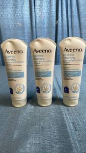 lot 3020 image: Aveeno Eczema Therapy Daily Moisturizing Cream 7.3 oz Lot of 3