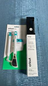 lot 3030 image: Cricut Joy Starter Tool Set with Permanent Vinyl 12 in x 48 in 1 Sheet