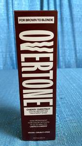 lot 3038 image: Overtone Color Depositing Treatment Mask 4.5 fl oz Cherry Chestnut