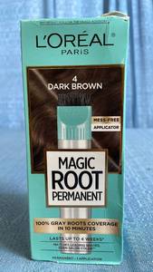 lot 3039 image: LOreal Paris Magic Root Permanent Hair Color 4 Dark Brown 1 Application