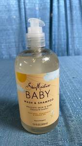 lot 3050 image: SheaMoisture Baby Wash & Shampoo 13 fl oz 384 mL