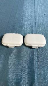 lot 3058 image: Target Supplement Case Travel Size 2 Pack
