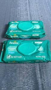 lot 3064 image: Pampers Complete Clean Baby Wipes Baby Fresh Scent 72 Count Lot of 2