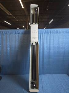 lot 8003 image: Threshold Double Curtain Rod 66-120 in Oil-Rubbed Bronze