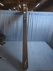 lot 8005 image: Umbra Loft Single Drapery Rod Set 66 in to 120 in 34 in Dia