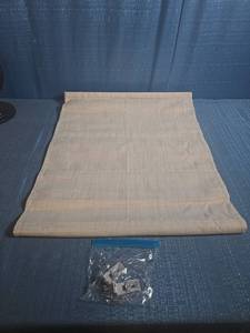 lot 8013 image: Roller Window Shade with Mounting Brackets and Screws