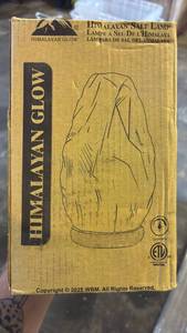 lot 149 image: Himalayan Glow Himalayan Salt Lamp Dimmable - Retail $25