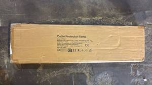 lot 174 image: Cable Protector Ramp 22000 lb Load Black Yellow CP-2U-1 - Retail $30