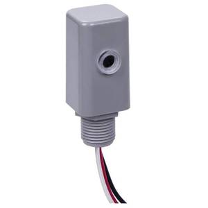 lot 177 image: Intermatic EK4136SD89 Nightfox Gray Photoelectric Stem Mount Light Control - Retail $20