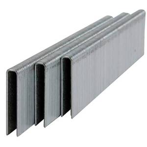 lot 211 image: 732 in. Crown x 1-14 in. 18-Gauge Glue Collated Construction Staples 3000 per Box - Retail $36