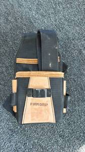 lot 234 image: FIRM GRIP Tool Belt Pouch with Belt Loop and Metal Clip - Retail $80