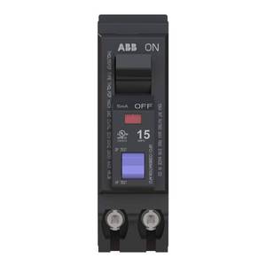 lot 246 image: 15 Amp Single-Pole Dual Function Arc FaultGFCI Plug-On Neutral Circuit Breaker (THQL1115PDFA) - Retail $69