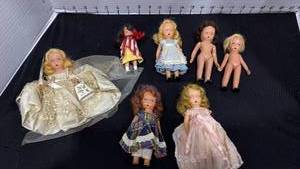 lot 1079 image: Nancy Ann Storeybook dolls