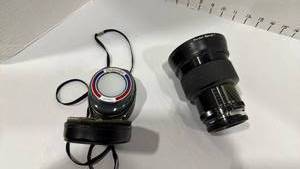 lot 1093 image: Vivitar Series 1 zoom lense Gossen Sixticolor Color Temperature Meter
