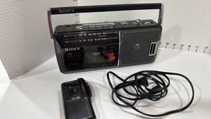 lot 1109 image: Sony amfm cassette player and Sony micro cassette corded