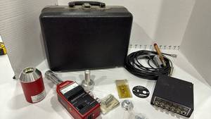 lot 1110 image: Quest 215 sound level meter, sound calibrator, case and more