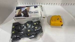 lot 1114 image: Mens ice traction slip one new in box and Zircon repeater 25