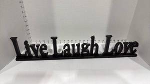 lot 2013 image: Wood plaque 25 inches long