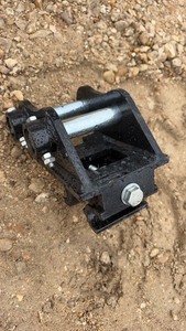 lot 255 image: Unused MINI Excavator Quick Coupler Attachment Bracket with Two Pins