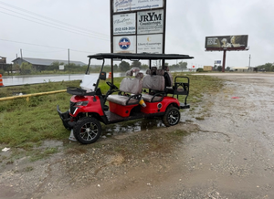 lot 701 image: Unused Future 6-Passenger Golf Cart with Digital Display