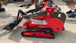 lot 1006 image: Unused MINI Track Skid Steer Loader SSL1500 with Kubota D902 Engine