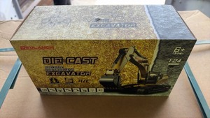 lot 1141 image: Unused SDLANCH 124 Die-Cast Remote Controlling Excavator 6 Channel RC