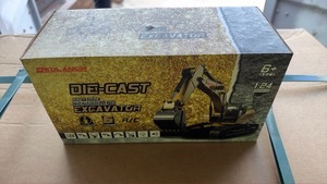 lot 1145 image: Unused OSDLANCH Die-Cast Remote Control Excavator 124 6 Channel RC