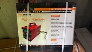 lot 1193 image: Unused LandHonor 3 in 1 Welding Machine 110V 140A LHR-MIG140