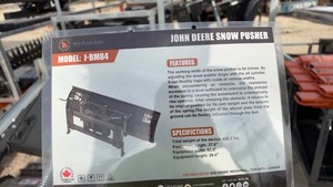 lot 4035 image: Unused Wolverine 84 in Snow Pusher Attachment J-BM84