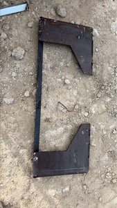 lot 4058 image: Unused Wolverine skid steer mounting plate attachment