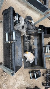 lot 4073 image: Unused Wolverine 8-Piece MINI Excavator Attachment Set