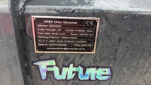 lot 7011 image: Unused Future MINI Disc Mulcher 33 in Cutter 46 Blades MDM50