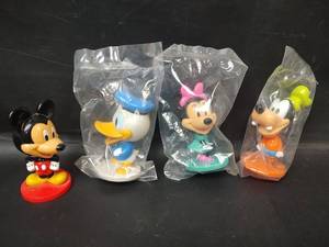 lot 37 image: Vintage Disney Character Bobbleheads