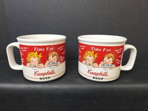 lot 117 image: 1998 Campbells Soup Mugs