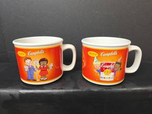 lot 122 image: 2 Campbells Kids 100 Years Mugs