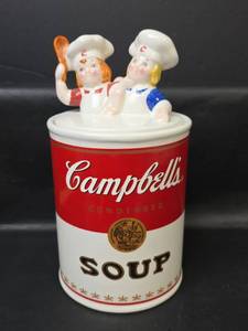 lot 131 image: Campbells Kids Cookie Jar