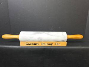 lot 153 image: Marble Gourmet Rolling Pin