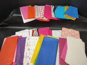 lot 216 image: Assorted Tissue Paper