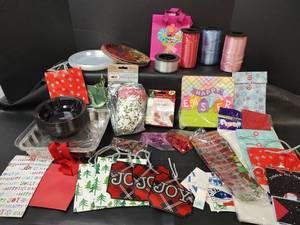 lot 242 image: Holiday Party Supplies