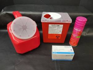 lot 250 image: OakRidge Sharps Container and More