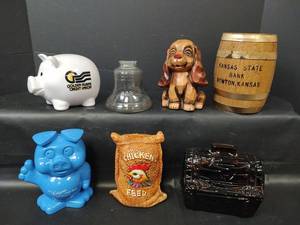 lot 301 image: Assorted Piggy Banks