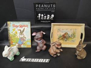 lot 306 image: Rabbit Collectibles with Rabbit Car Emblem