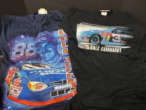 lot 390 image: Dale Jarrett 88, Size L and Dale Earnhardt, Size XL T-Shirts