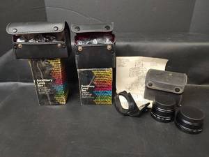 lot 402 image: NIB Kalimar K194 Minolta Freedom Auxillary Lens, K180N Canon Sure Shot Aux. Lens and Sure Shot Camera AF-35mm Aux. Lens
