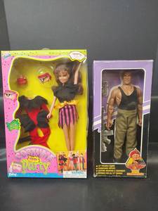 lot 407 image: NIP Totsy Costume Party Doll and Rapid Deployment Force Figure